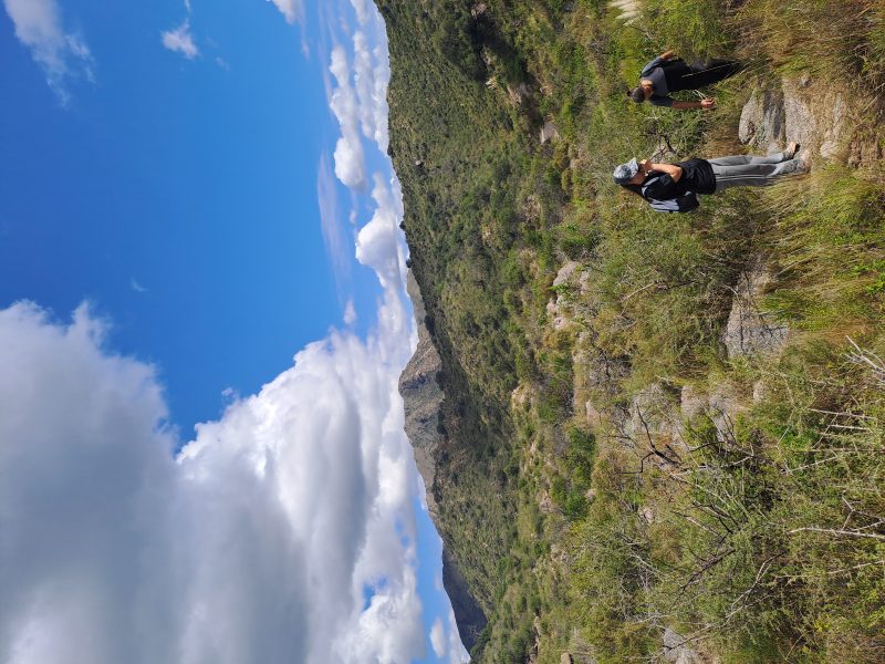 Trekking salto del arcoiris