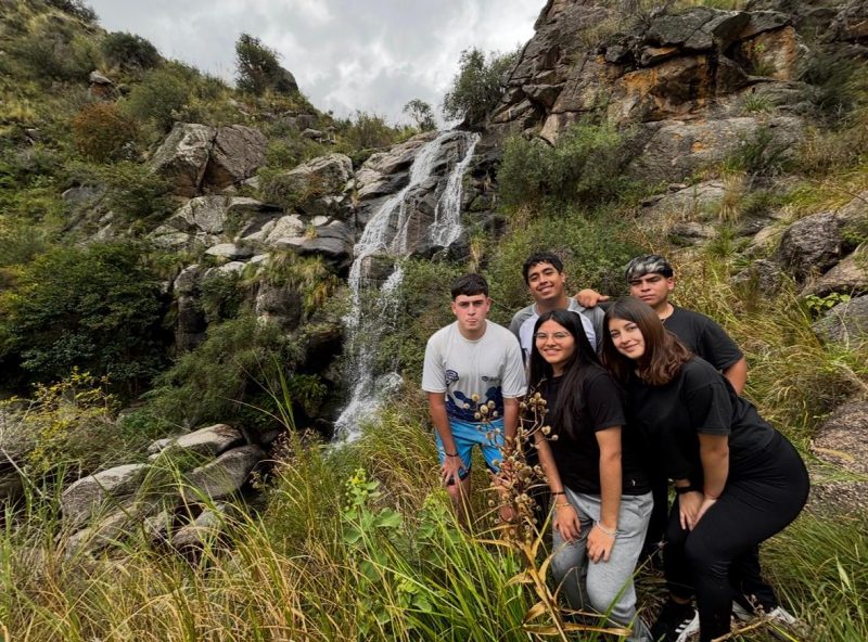 Trekking salto del arcoiris