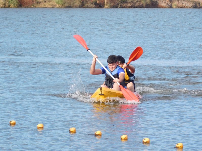 Kayak en el Embalse San Luis
